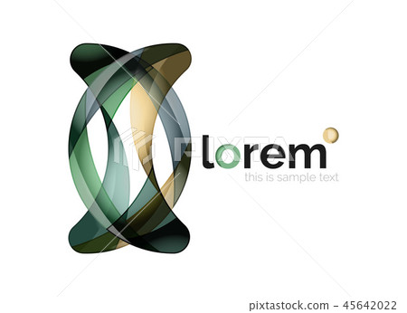 Abstract geometric business icon 45642022