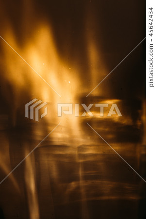 Glass goblets cast beautiful shadow and beautiful caustic effect as light passes through a glass in Glass goblets cast beautiful shadow and beautiful caustic effect as light passes through a glass in 45642434