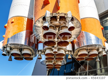 Space rocket engines of the russian spacecraft 45643107