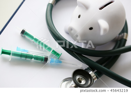 health insurance form, paperwork and questionnaire for insurance concepts 45643219