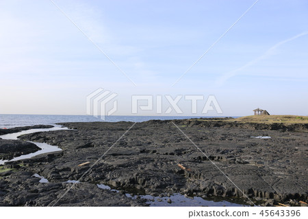 海,熔岩,岩石 海,熔岩,岩石 45643396