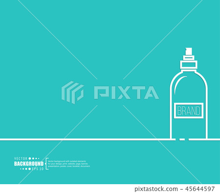 Abstract creative concept vector line draw background for web, mobile app, illustration template Abstract creative concept vector line draw background for web, mobile app, illustration template 45644597