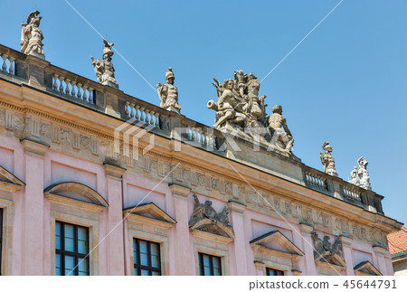 Old Arsenal exterior statues in Berlin, Germany. Old Arsenal exterior statues in Berlin, Germany. 45644791