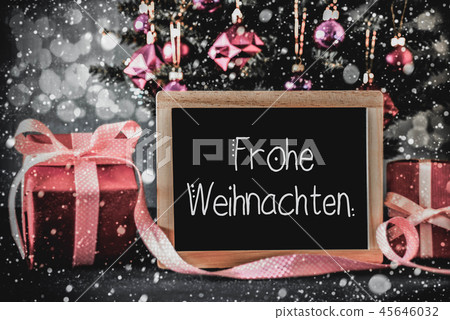 Tree, Frohe Weihnachten Means Merry Christmas Tree, Frohe Weihnachten Means Merry Christmas 45646032