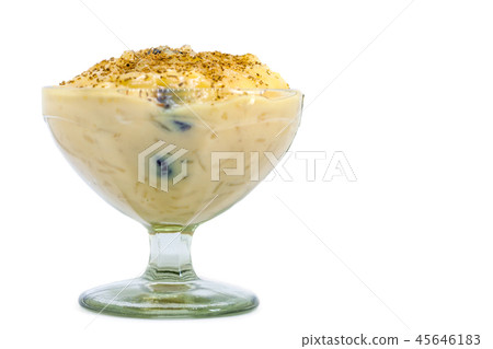 Colombian dessert called arroz de leche Colombian dessert called arroz de leche 45646183