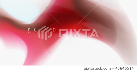 Fluid flowing wave abstract background Fluid flowing wave abstract background 45646514