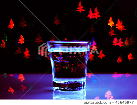 Drink shot in a shot glass 45646977
