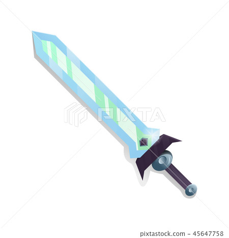 Epic sword in cartoon style Epic sword in cartoon style 45647758