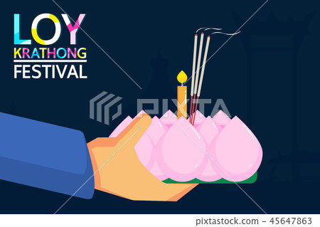 Loy Krathong Festival is a major celebration  45647863