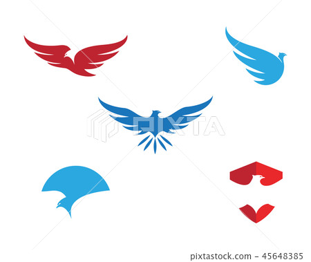 Falcon Logo Template vector 45648385