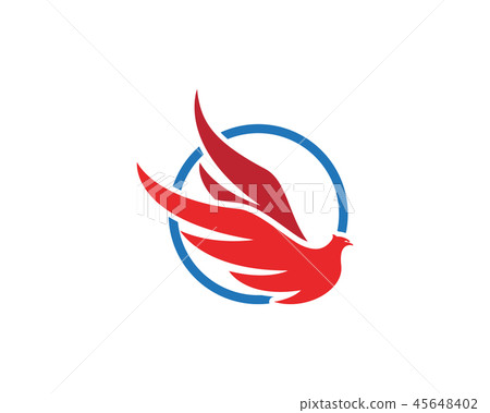 Falcon Logo Template vector 45648402