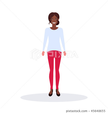 african american businesswoman standing pose business woman office worker female cartoon character african american businesswoman standing pose business woman office worker female cartoon character 45648655