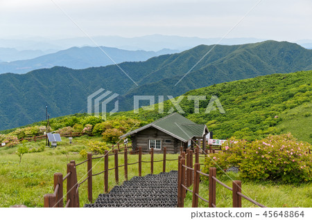 Sobaek mountain scenery in late spring 45648864
