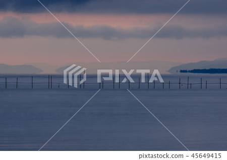 Eri morning of Lake Biwa Eri morning of Lake Biwa 45649415