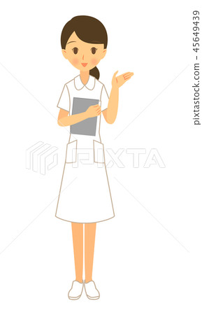 左手全身引導的職業女護士 45649439