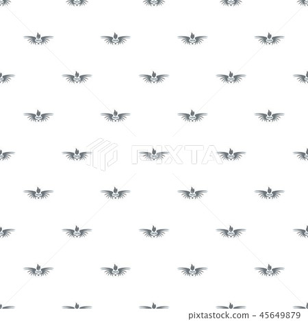 Phenix wing pattern vector seamless Phenix wing pattern vector seamless 45649879