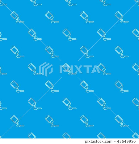 Medical syrup pattern vector seamless blue 45649950