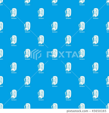 Backpack pattern vector seamless blue 45650165