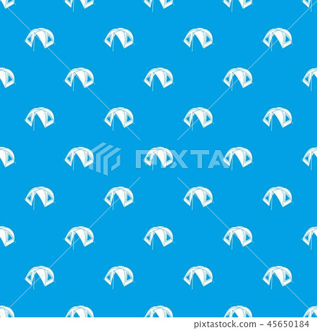 Tourist tent pattern vector seamless blue Tourist tent pattern vector seamless blue 45650184