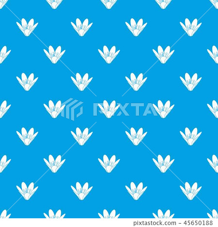 Eco flower pattern vector seamless blue Eco flower pattern vector seamless blue 45650188