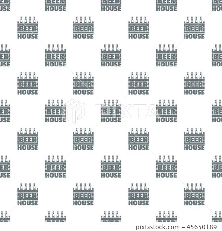 Beer pattern vector seamless 45650189