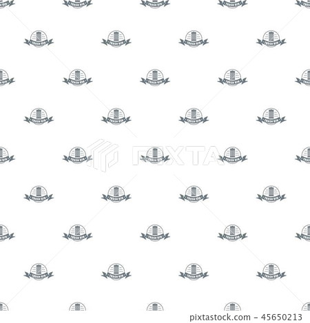Trash bin pattern vector seamless Trash bin pattern vector seamless 45650213