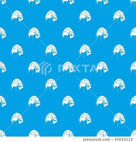 Camping tent pattern vector seamless blue Camping tent pattern vector seamless blue 45650219