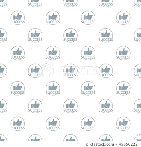 Thumbs up pattern vector seamless Thumbs up pattern vector seamless 45650222