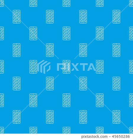 Pill box pattern vector seamless blue Pill box pattern vector seamless blue 45650286