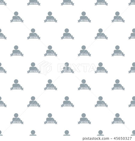 Web friends pattern vector seamless - Stock Illustration [45650327] - PIXTA
