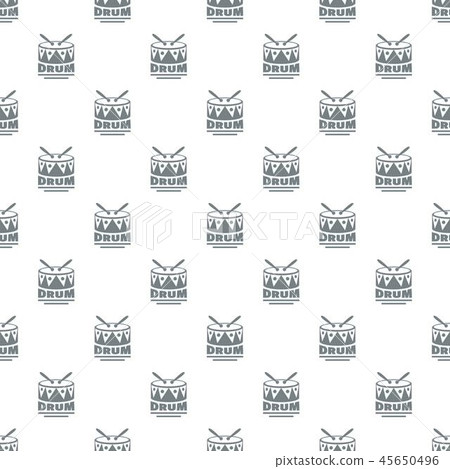 Drum pattern vector seamless 45650496