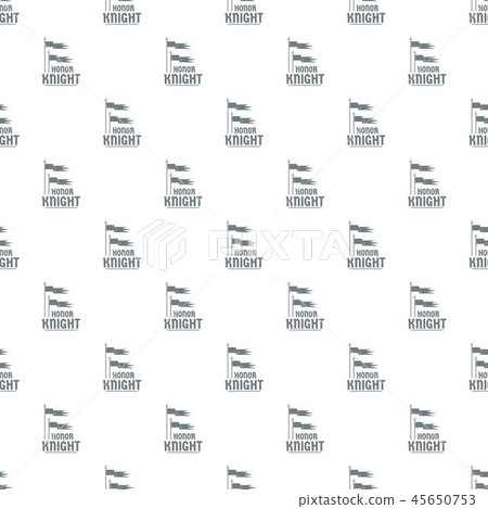 Flag knight pattern vector seamless Flag knight pattern vector seamless 45650753