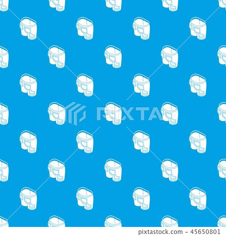 Multi pocket jeans pattern vector seamless blue 45650801