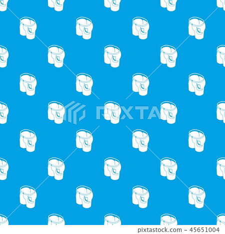 Woman elegant shorts pattern vector seamless blue Woman elegant shorts pattern vector seamless blue 45651004