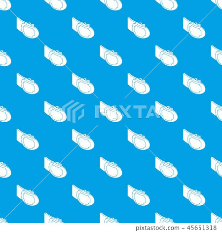 Metal belt buckle pattern vector seamless blue 45651318
