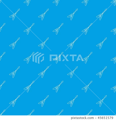 Electric guitar pattern vector seamless blue - Stock Illustration ...