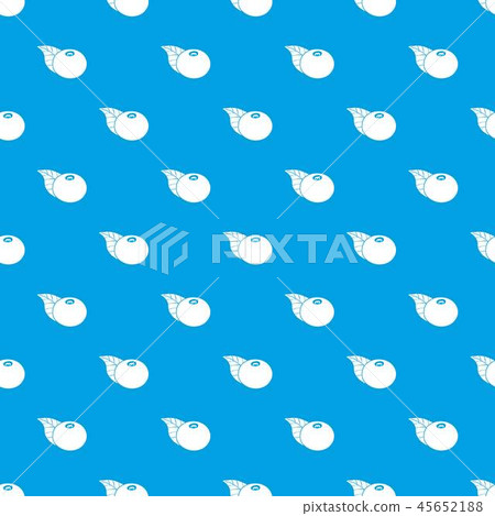 Bearberry pattern vector seamless blue Bearberry pattern vector seamless blue 45652188
