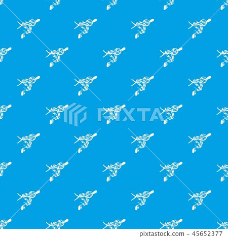 Ball python pattern vector seamless blue Ball python pattern vector seamless blue 45652377