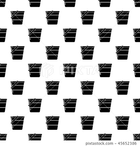 Bucket pattern vector seamless Bucket pattern vector seamless 45652386