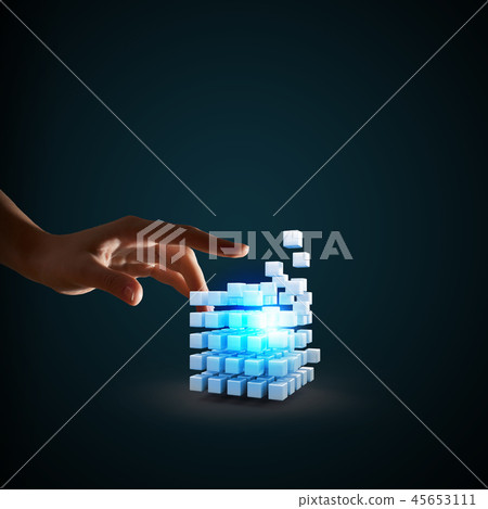 Human Resources concept Human Resources concept 45653111