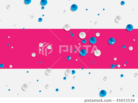 Colorful abstract tech background with balls Colorful abstract tech background with balls 45653539