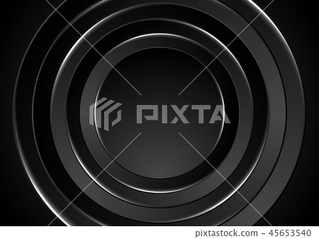 Black grey abstract hi-tech futuristic background Black grey abstract hi-tech futuristic background 45653540