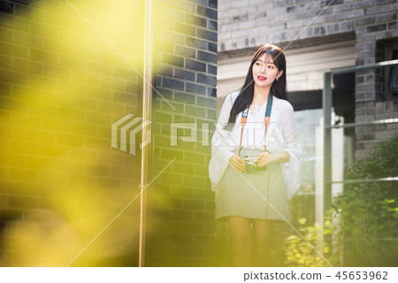 Female twenties female college students college students tour Holiday outings Female twenties female college students college students tour Holiday outings 45653962