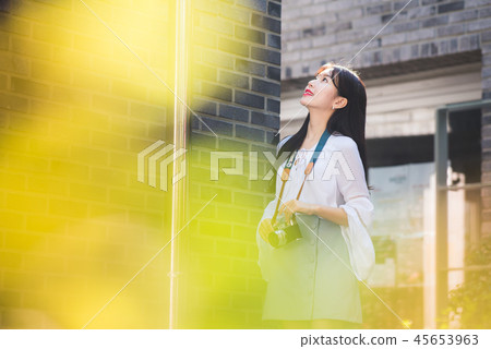 Female twenties female college students college students tour Holiday outings Female twenties female college students college students tour Holiday outings 45653963