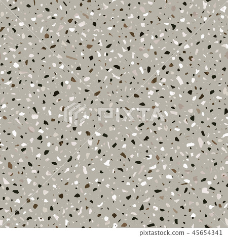 Terrazzo Flooring Vector Seamless Pattern In Stock