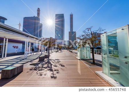 Saitama Shintoshin downtown scenery 45655748