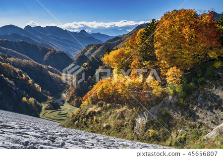Minami Aoki Dam Autumn leaves Minami Aoki Dam Autumn leaves 45656807
