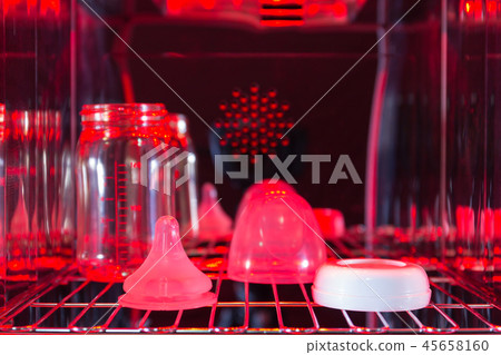 Bottle baby milk set sterilize uv and dry. Bottle baby milk set sterilize uv and dry. 45658160