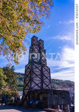 (Shizuoka Prefecture) Aoiyama reflection furnace under fine weather 45658307