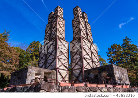 (Shizuoka Prefecture) Aoiyama reflection furnace under fine weather 45658310